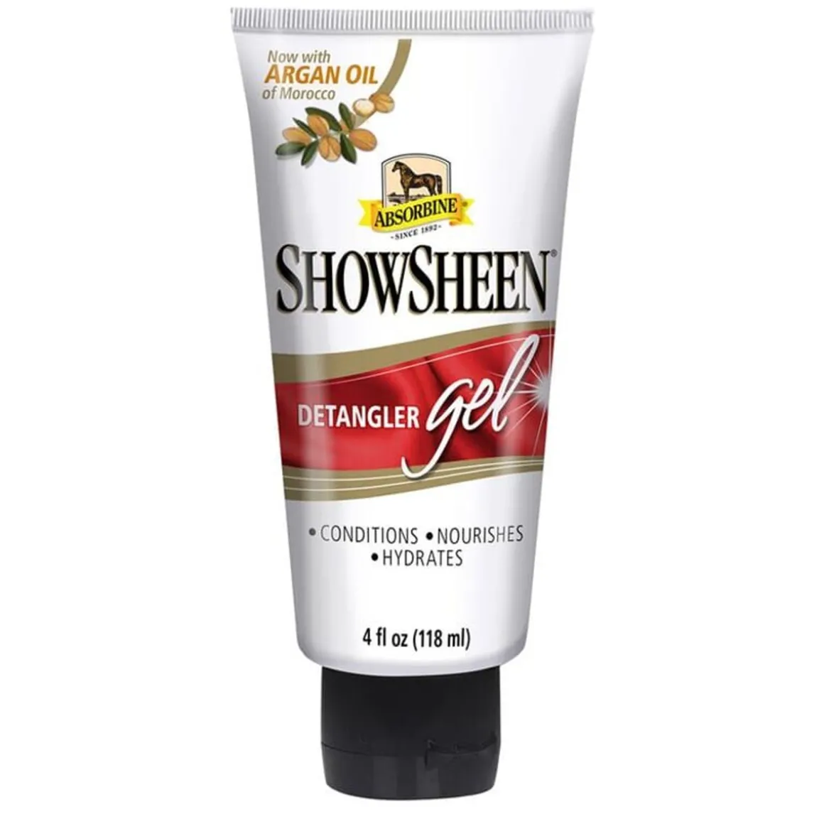 Absorbine ShowSheen Detangler Gel - flokefjerner