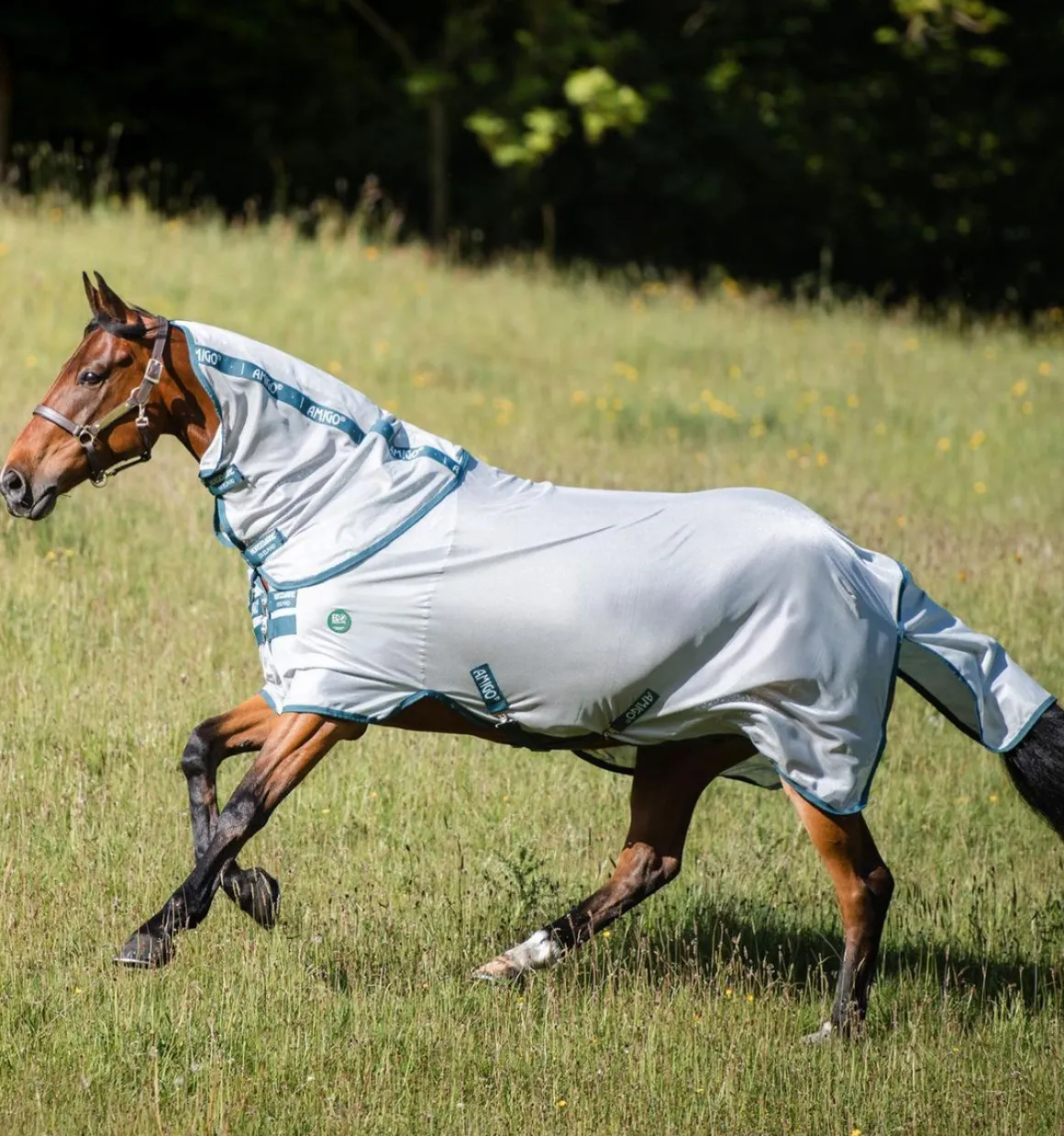 Amigo AmECO Bug Rug Fluedekken med hals