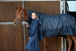 Equipage Heaven lang ride-regnjakke