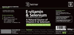 Heimer E-Vitamin & Selenium - 900gr