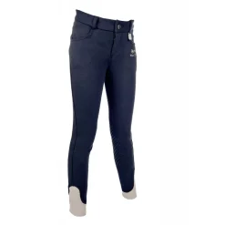 HKM kneforsterket m/silikon - Navy