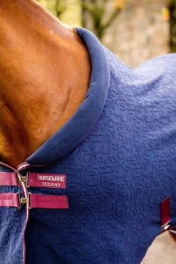 Horseware Cosy Neck Cooler Navy HW print