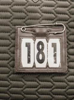 Kentucky Head Number PVC w/Safety Pin