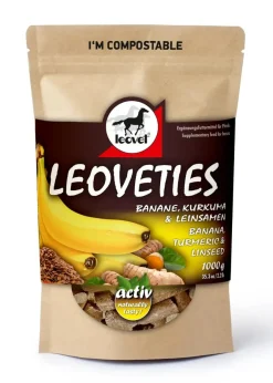 Leoveties - 1kg Banan og gulrot