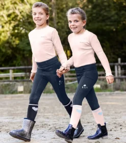 Lucky Glitter Ridesokker til barn