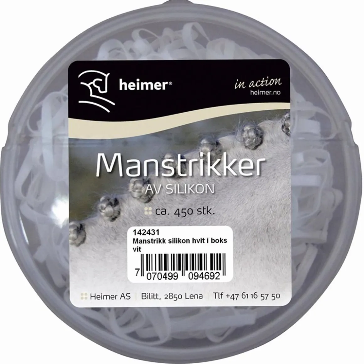 Manstrikk silikon