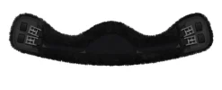 Mattes SLIM-LINE Kort Crescent elastisk Gjord i Saueskinn - Sort