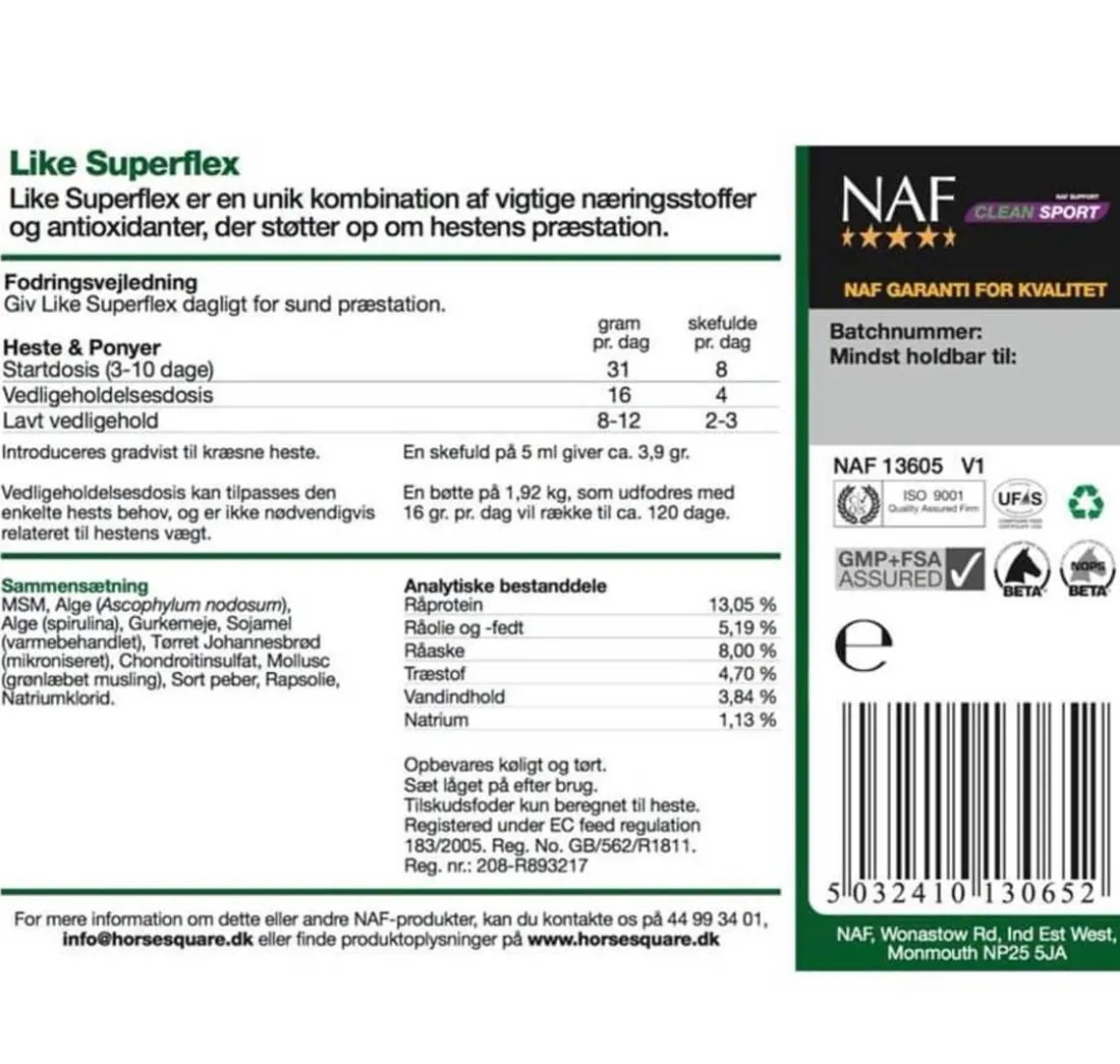 NAF Pro Superflex- 2,04 kg