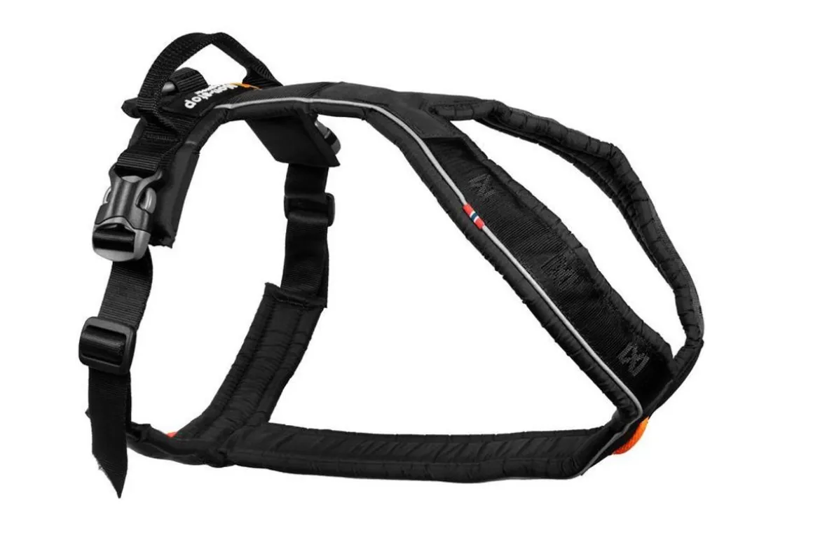 Non-Stop Dogwear Line Harness Grip Hundesele - Sort