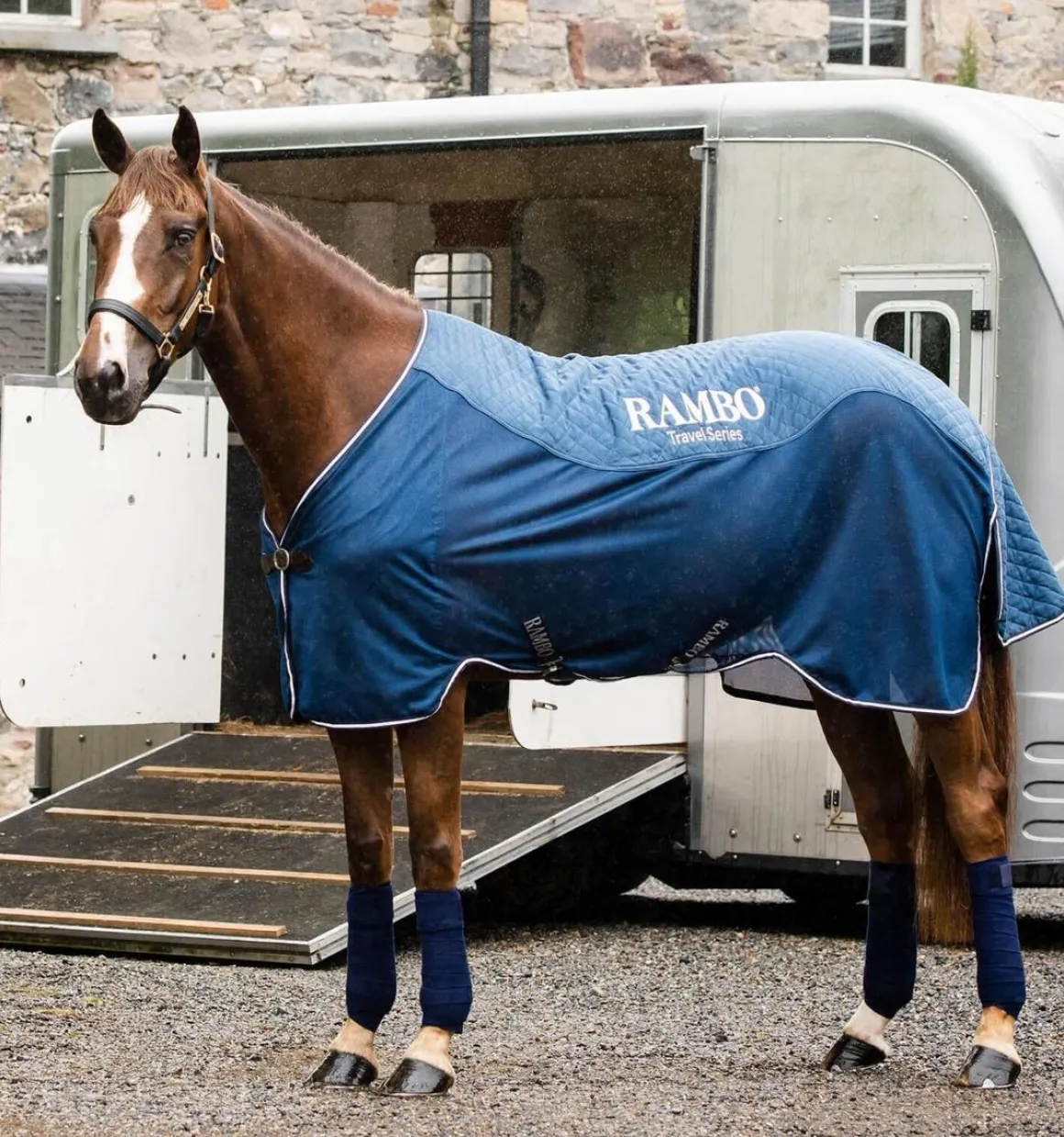 Rambo Transportdekken 50gram - Navy/Silver