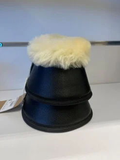 Skoies Bell Boots med syntetpus i Skinn