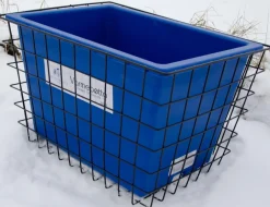 Varmebalje 60 liter inkl. omformer - Blå