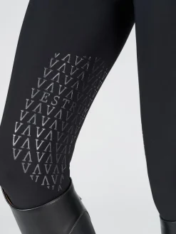 Vestrum Syracuse Ridebukser Kne Grip Sort