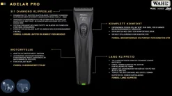 Wahl Adelar Pro - Lithium Batteri